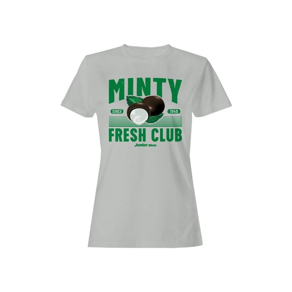 Officially Licensed Junior Mints Minty Fresh Club Women's T-shirt