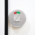 thumbnail image 4 of ELAYARD Public Toilet Partition Lock with Occupied Sign Silver Stainless Steel 1 Set, 4 of 8