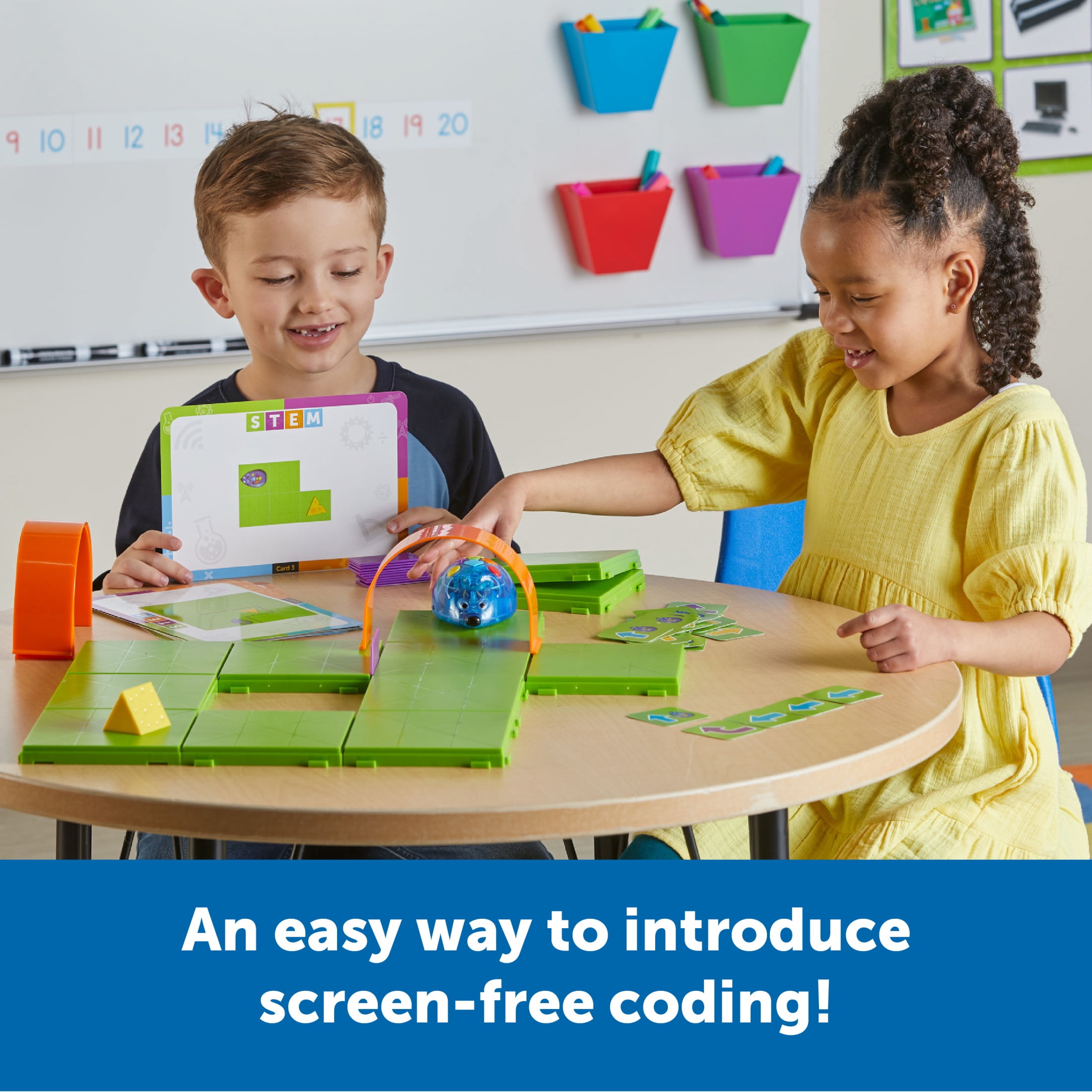 Learning Resources Code & Go Rechargeable Robot Mouse Activity Set for Kids Ages 4+