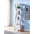 Delonge 5Shelf Display Standard Bookcase, Avoid Power Tools Yes