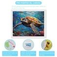 thumbnail image 6 of Diamond Art Kits for Adults, Colorful Underwater Sea TurtleDiamond Painting Kits for Beginners, Frameless Round 5D Full Drill Diamonds Art Pictures Gem Art Crafts Home Decor Gifts, 6 of 8