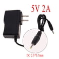 thumbnail image 3 of Cargador Tableta 5V 2A Adaptador Corriente Universal Conector Jack 2 5x0 7mm Estándar EE. UU. TXW#125352, 3 of 7