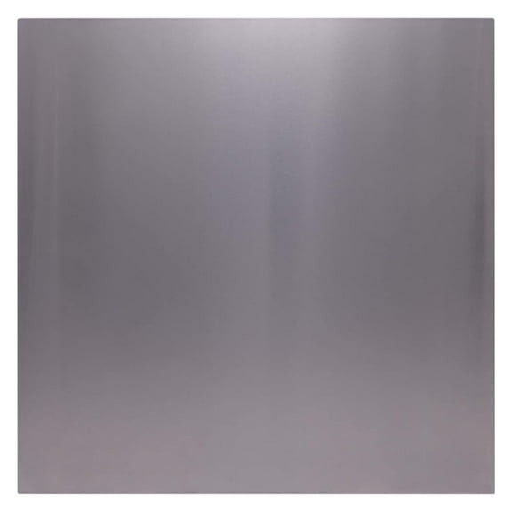Stainless Steel Backsplash, 30" X 30", Flat Panel