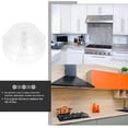 thumbnail image 3 of HAMPPLIES 10Pcs Kitchen Hood Grease Cups Plastic Transparent Reusable For Hotel Use, 3 of 8
