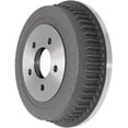 thumbnail image 4 of Detroit Axle - Brake Kit for Dodge Grand Caravan Chrysler Voyager Town & Country, Drilled & Slotted Disc Brake Rotors Brake Drums Replacement: 11.06" inch Front Rotors and 12.11" inch Rear Drums, 4 of 6