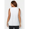 thumbnail image 4 of Catherines Women's Plus Size Crisscross Timeless Tank, 4 of 4