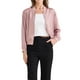 thumbnail image 2 of CHAQUETA CASUAL REFINADA para Mujeres, Abrigo con Cierre, Manga Larga, Prenda Exterior Ligera, Talla XS, Rosa Polvoriento, 2 of 6