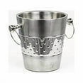 thumbnail image 2 of Indo-Persian Brushed Nickel Plated Majestic Wine & Ice Bucket with Steel Bucket Stand | Wine Chiller On Stand Kitchenware Bar Ware, 2 of 6