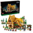 thumbnail image 1 of LEGO Disney Snow White and the Seven Dwarfs’ Cottage Building Kit for Adults, Build and Display Disney Princess Set with 10 Minifigures Including Snow White, Gift for Fans of the Classic Movie, 43242, 1 of 6