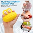thumbnail image 2 of Entrenador de fuerza de agarre para mano Fanwer, pelota ejercitadora para dedos, 2 of 8