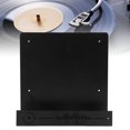 thumbnail image 1 of Support de Disques, Installation Facile Panneau de Protection Sans Revêtement Latéral Étagère de Rangement Murale pour Studio de Musique pour 10-15 Disques, 1 of 7