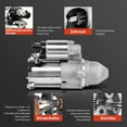 thumbnail image 6 of A-Premium Starter Motor Compatible with Chevy Malibu 08-14 Equinox 10-17 Impala 14 Cobalt 08-10 HHR 08-11 & GMC Terrain 10-17 & Buick LaCrosse 2.0L 2.2L 2.4L 12V 1.4KW 9-Tooth Clockwise, 6 of 9