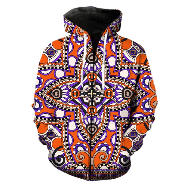 Sudadera con capucha de manga larga con cremallera para hombre, estilo ucraniano, estilo hip hop, primavera de 2024, gran oferta, informal, de gran tamaño, divertida, con estampado 3D, unisex, para ad