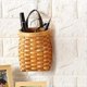 thumbnail image 3 of Cesta de Pared Madera, Caja Almacenamiento Aperitivos Frutas Escritorio, Hecha A Mano con Manejar Pastoral Americano, 3 of 5