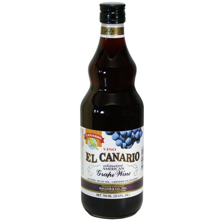 Malgor Vino El Canario Substandard American Grape Wine, 25.4 oz