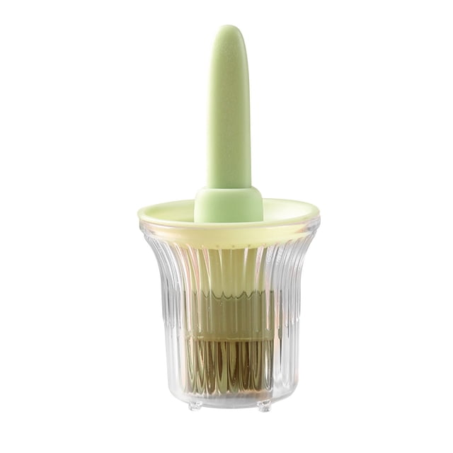 Less Than 5 Oil Bottle Oil Dispenser Bottle with Silicone Brush Silicone Brush Oil Bottle Kitchen Silicone Basting Brush Oil Brush for Cooking Baking Grilling Butter BBQ