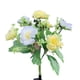 thumbnail image 1 of Injueey Luces de flores alimentadas por energía Solar, luces decorativas para césped al aire libre, luz Solar para césped de rosas, luz para Iluminación y accesorios Amarillo blanco, 1 of 6