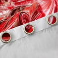 thumbnail image 4 of Castle Fairy Sport Car Blackout Curtains Set of 2 (52x84 Each),Race Car Window Curtains, 4 of 6