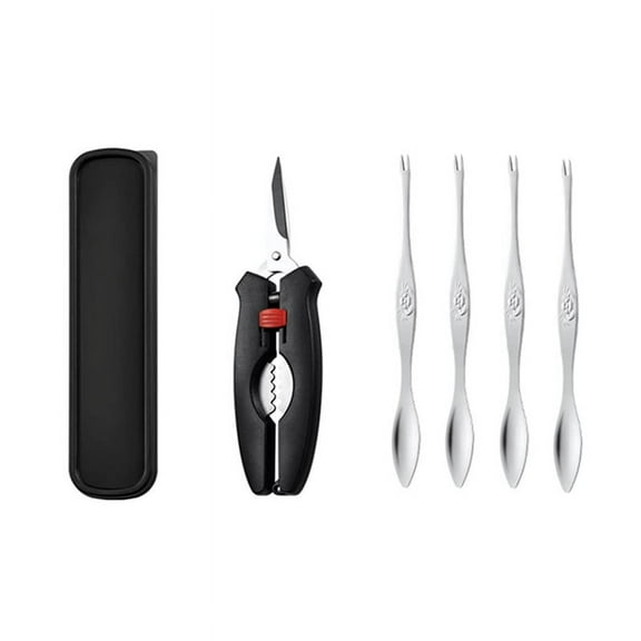 Crab Tools for Eating,Lobster and Crab Tool Set,Lobster Crackers Shellfish Seafood Tool,Nut Cracker and Seafood Scissors