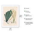 thumbnail image 2 of Copa Palm Tree (Iriartea deltoidea) - Vintage Botanical Illustration by Carl Friedrich Philipp von Martius c.1820s - Japanese Unryu Rice Paper Art Print (Unframed) 17 x 22 in, 2 of 4