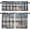 Wood-15, variant on Rustic Wooden Valance Curtain Brown Barn Door Wood Board Western Vintage Farmhouse Country Rod Pocket Valance Window Treatments Short Curtains for Kitchen 54x18inch