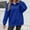 Navy, variant on DAFPZW Women Quarter Button Up Collar Sweatshirt Oversized Long Sleeve Tops Fall Fashion Pullover Winter Shirts