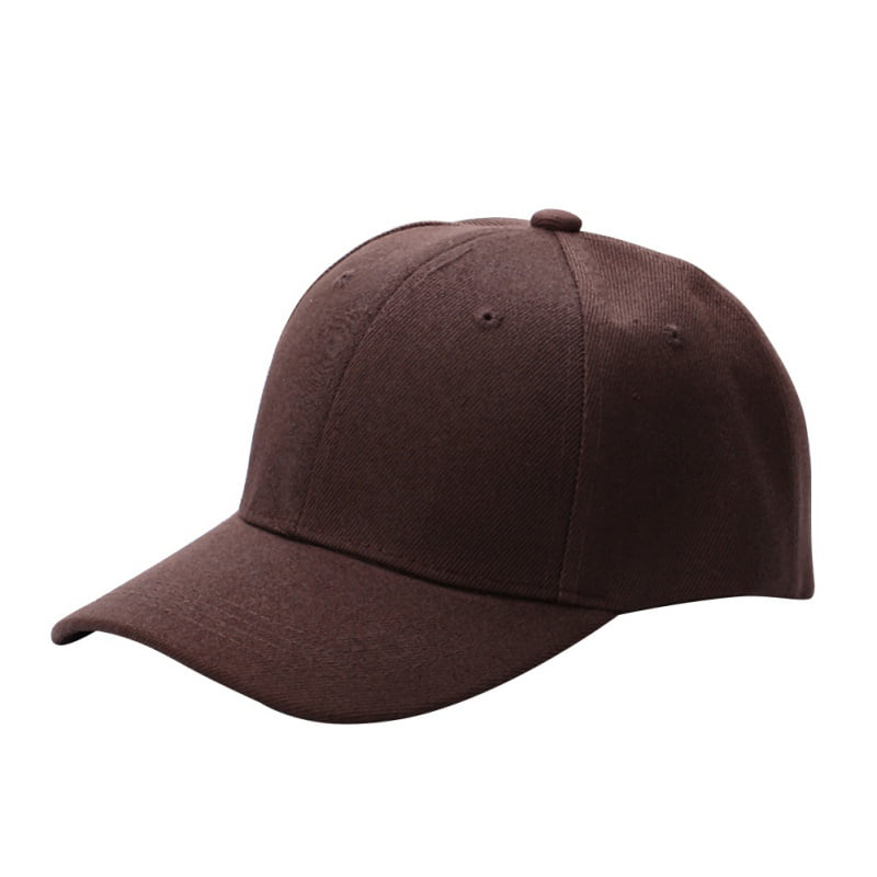 New Unisex Plain Solid Washed Cotton Polo Style Baseball Ball Cap Caps Hats 
