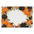 thumbnail image 2 of Table Mats 6 Pack Fall Autumn Pumpkin Farmhouse Place Mats Durable No Slip Outdoor Indoor Table Mats for Party Kitchen Dining Decoration Farmhouse Spooky Halloween Dining Table Mats, 2 of 3