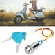 thumbnail image 5 of Interruptor de seguridad para puerta de alta resistencia para control de fuente de energía Cerradura de llave de encendido de scooter eléctrico metálica, 5 of 8
