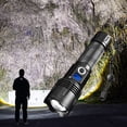 thumbnail image 1 of Dvkptbk Light Source Lamp Flashlight Torch Light Source Lamp LED Power Display Aluminium Alloy Ipx6 Water Tightness Mechanical Telescopic Portable Power Source Camping & Hiking, 1 of 8