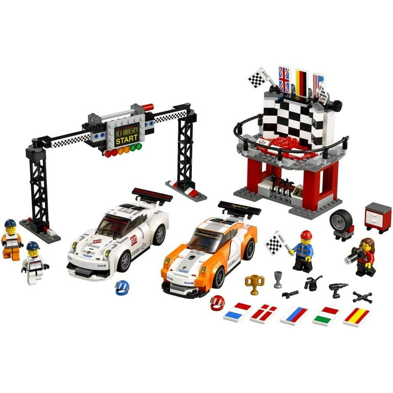 Speed Champions Porsche 911 GT Finish Line Set LEGO 75912