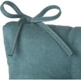 thumbnail image 3 of The Gripper Non-Slip Rocking Chair Cushion Set with Thick Padding and Tufted Design, Includes Seat Pad & Back Pillow with Ties, 17x17 Inches, 2 Piece Set, Marine, 3 of 5