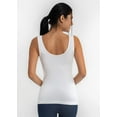 thumbnail image 3 of LIETIAN Women's Reversible High Neck/Scoop Back Shaping Tank Top – Seamless, One Size Fits 0-12, Perfect for Layering, 3 of 11