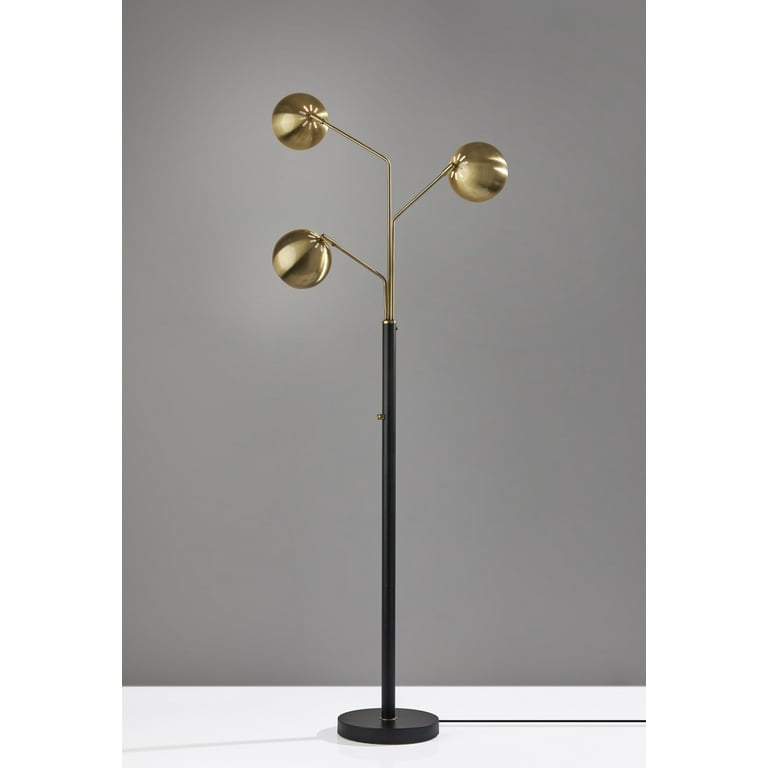 Emerson Tree Lamp with Antique Brass Arms - Walmart.com