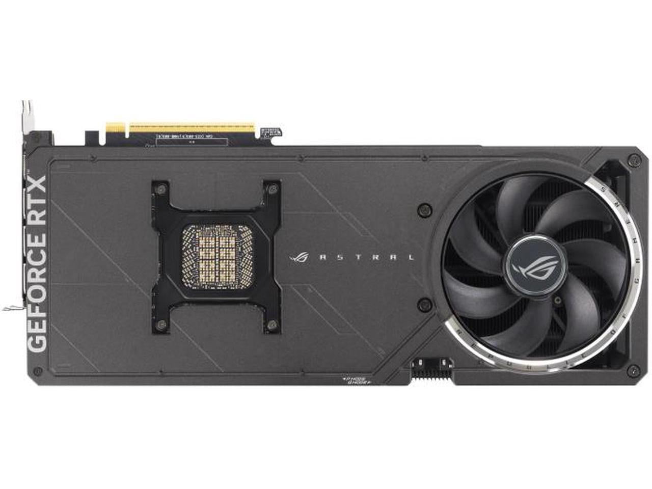 ASUS ROG Astral NVIDIA GeForce RTX 5080 16GB GDDR7 OC Graphics Card with Quad Fan