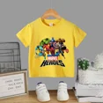 thumbnail image 3 of Camiseta de superhéroe de Marvel para adolescentes, camiseta de algodón informal con estampado de dibujos animados para niños y niñas, camiseta para bebés, ropa cómoda para niños, 3 of 5