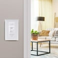 thumbnail image 4 of Light Switch Guard, Wall Switch Guards Plate Covers [2 Pack], Keep Light Switch On Or Off, Protects Your Lights Or Circuits From Accidentally Being Turned On Or Off, White, 4 of 5