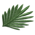 thumbnail image 4 of Uxcell 9" Green Palm Leaves, 24 Pack Artificial Palm Leaves Faux Palm Fronds Fake Palm Leaf Tree Leaves, Style 24, 4 of 6