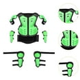 thumbnail image 6 of funtasica Kids Motorcycle Body Chest Protector for Motocross Skating Riding Children Green, 6 of 8