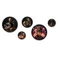 thumbnail image 2 of Designart "Elegance in Black and Gold Perfume VI" Fashion Perfume Metal Wall Art Set of 5 Piece, 2 of 5