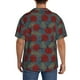 thumbnail image 3 of Fotbe Ladybug Camisa Estampada de Manga Corta para Hombre, Casual de Verano, Estilo Playero, Sin Arrugas-Small, 3 of 5
