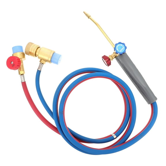 MERRYHAPY Propane Torch Kit with Flexible Hose, Assorted Colors, Ideal for Welding, Soldering, and Crafting Use