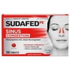 SUDAFED PE Congestion, Maximum Strength Non-Drowsy Tablets, 36 ea
