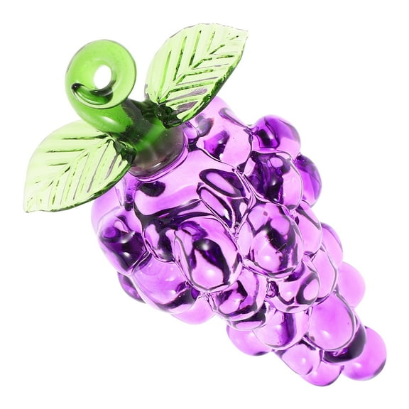 ifundom Elegant Crystal Grape Figurine Multi Color Perfect Gift for Decor Ifundom