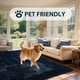 thumbnail image 4 of Alfombra LòutiRoot Home Fluffy Blue 120 x 180 cm para dormitorio, 4 of 7