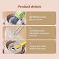 thumbnail image 4 of Sltwyw 3-in-1 Cup Cleaning Brush Set - Straw & Lid Scrubber with Nylon Bristles, Portable Bottle Crevice Cleaner for Dishwasher-Safe Items, 4 of 9