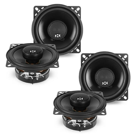 NVX Factory 4" Coaxial Car Speaker Replacement Package for 1986-1992 Toyota Supra 300W Peak
