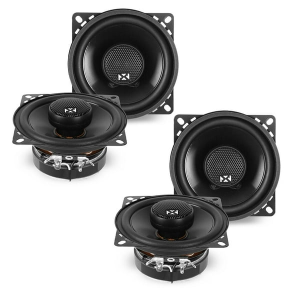 NVX Factory 4" Coaxial Car Speaker Replacement Package for 1986-1992 Toyota Supra 300W Peak