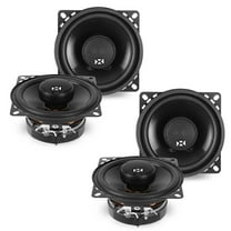 NVX Factory 4" Coaxial Car Speaker Replacement Package for 1986-1992 Toyota Supra 300W Peak
