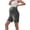 Dark Gray, variant on Naittoop Maternity Shorts Short Maternity Lounge Pants with Pockets Over The Belly Pregnancy Shorts